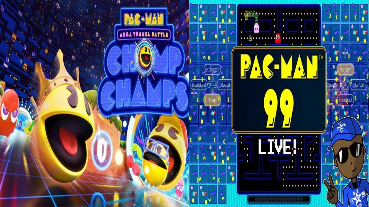 Pac-Man Mega Tunnel Battle Chomp Champ & Pac-Man 99.