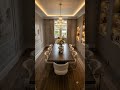 #shorts #interiordesign #diningroommakeover #homerenovation #luxuryinterior #beforeafter #timelapse