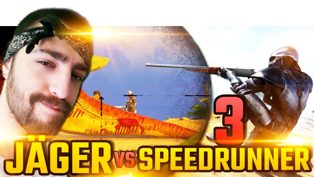 JÄGER VS 3 SPEEDRUNNERS - ARK | mit @okamilul& @ItokuYT