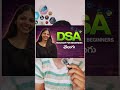 DSA Roadmap #dsa #coding #placements #resume #interview #dsaintelugu #cpp #motivation #students