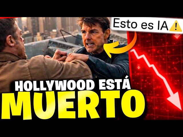 ¡SE ACABÓ TODO! 💀 La IA firma la SENTENCIA DE MUERTE de Hollywood 😱 Despidos MASIVOS de actores