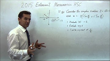 2015 Extension 2 HSC Questions 11 a - c