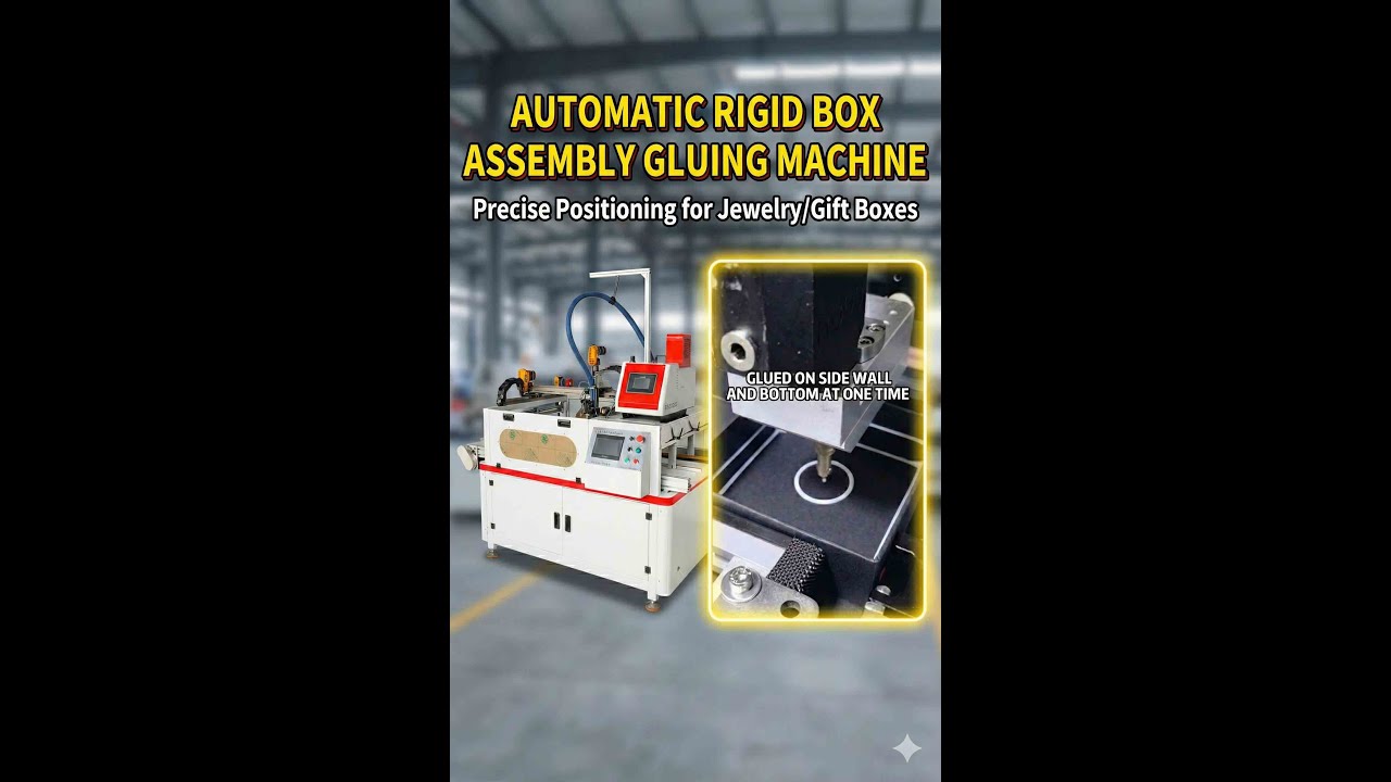 Jewelry Box Glue Assembly Machine