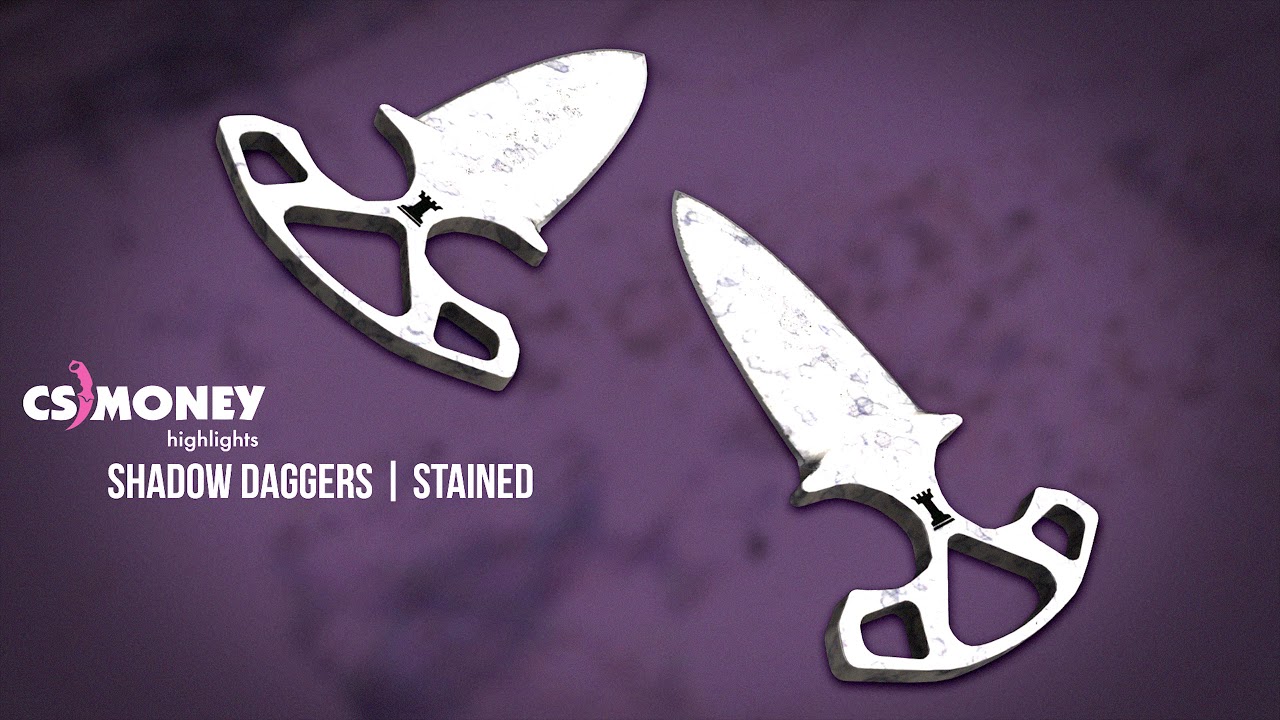 CS:GO | Shadow Daggers - Stained - YouTube