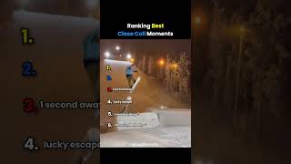 Ranking Best Close Call Moments 😳 #closecall #toprated #dangerous