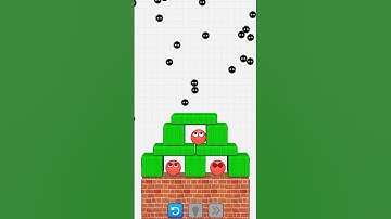 DRAW TO SMASH: Logic Puzzle vs HIDE BALL : Brain Teaser ASMR Gameplay Android iOS short.