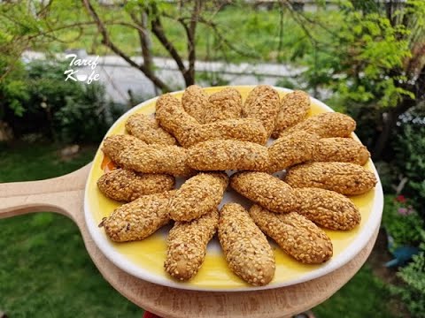 SUSAM KAPLAMALI KURABİYE TARİFİ 🍪🍪🍪