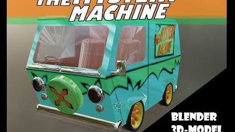 Blender 3d-Modelling  Time-lapse Scooby-doo