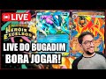 LIVE BUGADA - BORA TESTAR NOVO DECK MEGA EMBOAR E TREINAR PRO TORNEIO DO POCKET