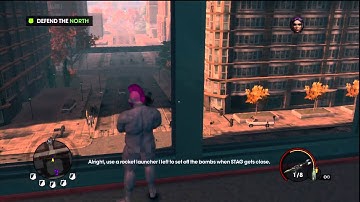 50 Saints Row The Third Zombie Hardcore Walkthrough PS3 HD (Nyte Blayde