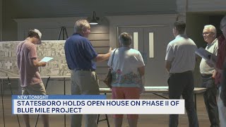 Statesboro holds open house on Phase II of Blue Mile Streetscaping Project