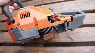 Disassembly of Husqvarna 33 chainsaw for spare parts Бензопила Хускварна 33 на запчасти