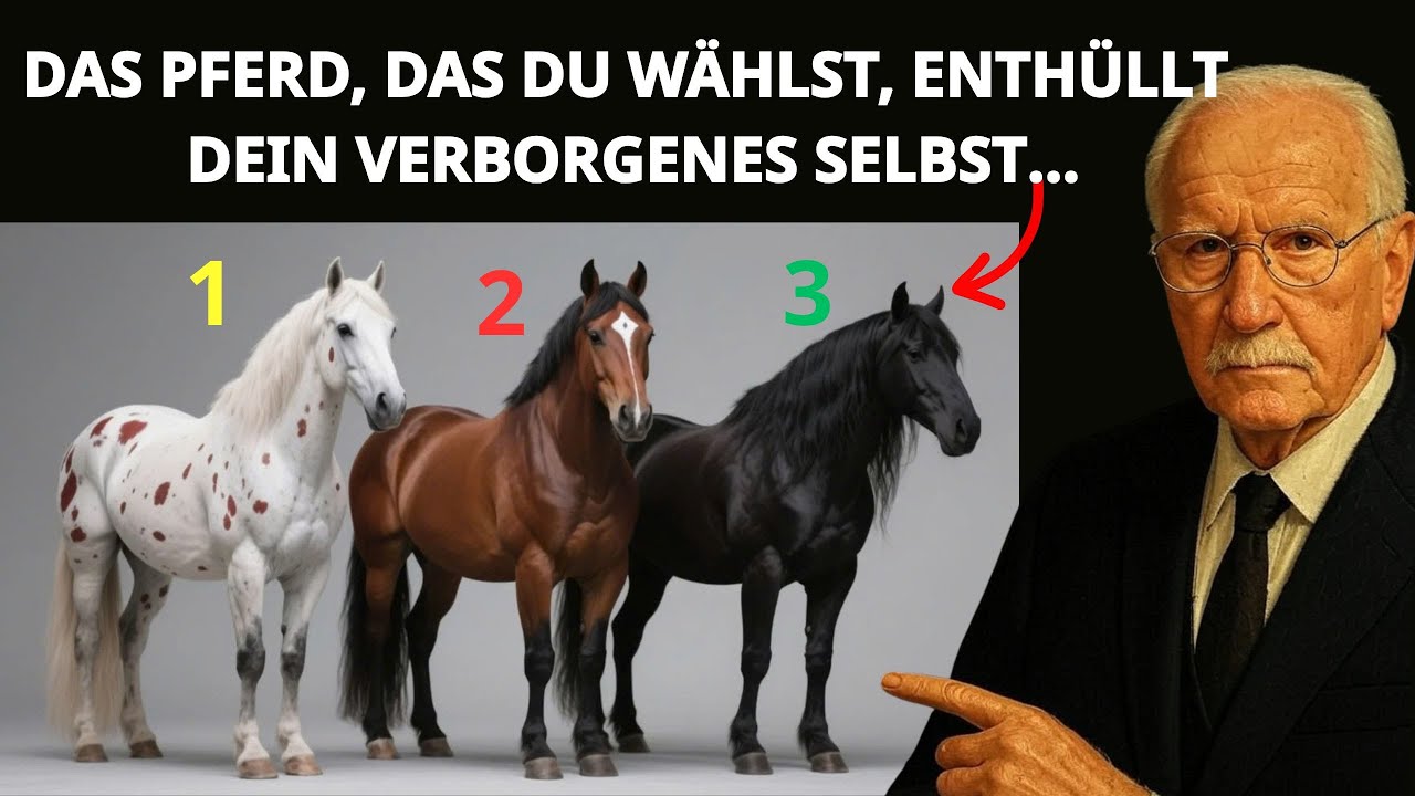Welches Pferd du wählst, enthüllt dein wahres Selbst  Carl Jung Test