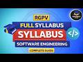 RGPV CS-403 Software Engineering | Complete Syllabus Overview (Full Guide)