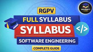 RGPV CS-403 Software Engineering | Complete Syllabus Overview (Full Guide)
