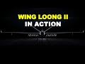 Wing loong ii drone in action