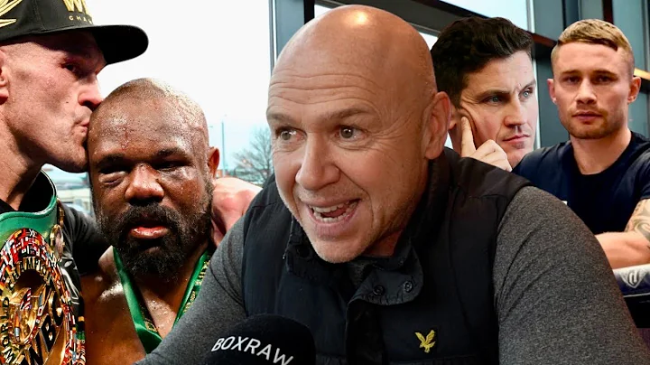 TYSON FURY DID A BETTER JOB PROTECTING CHISORA THA...