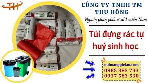 Sỉ đủ size túi đựng rác tự huỷ sinh học | Túi đựng rác
