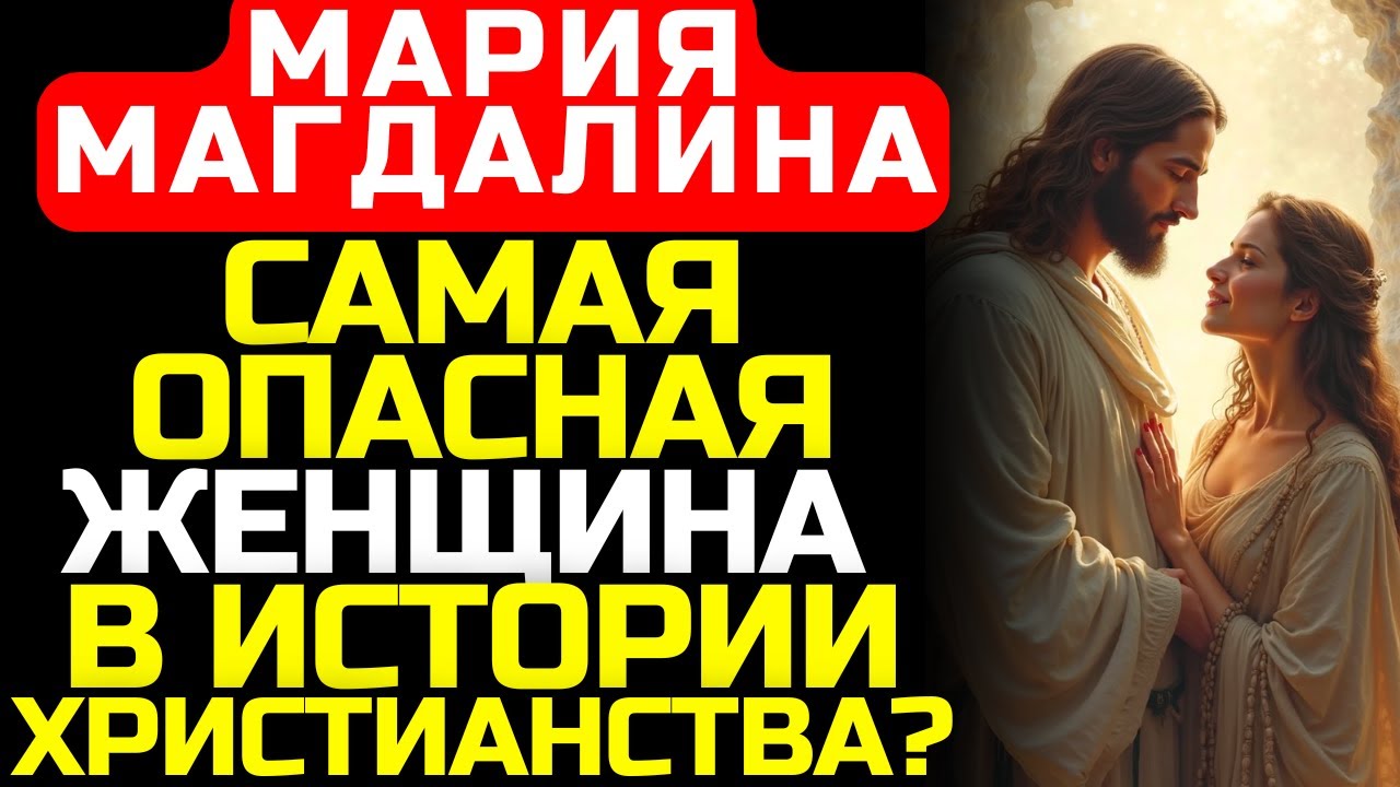 Был ли Иисус женат? Главная тайна, которую Церковь скрывала 2000 лет.