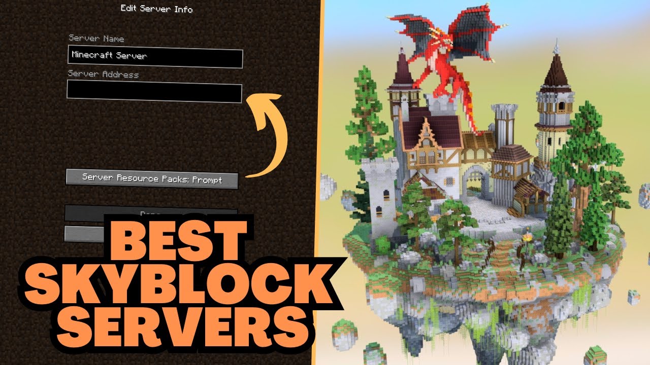 Top 3 Minecraft Skyblock Servers to Play in 2025 - YouTube
