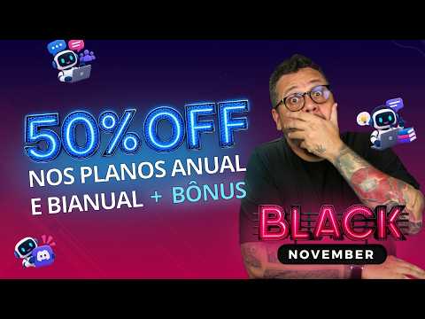 Estudonauta Black Friday: 50% OFF + bonus website hosting!
