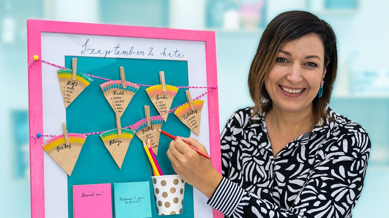 Back to School Asztali Rendszerező