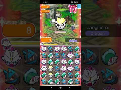JANGMO O POKEMON SHUFFLE MOBILE STAGE SPECIAL Pokemonshuffle Pokemon Pokemongame Jangmoo Ja