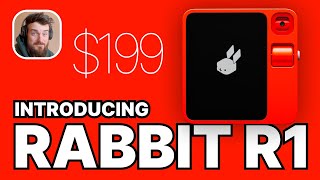 Rabbit R1 - The new AI Assistant turning heads and stir debate, designed by Teenage Engineering