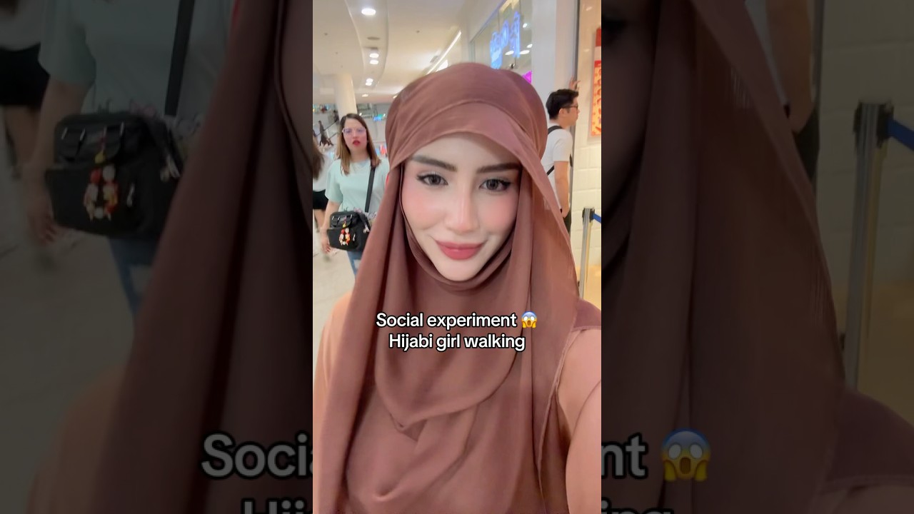 Social experiment wearing Hijab in Public