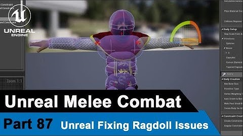 Unreal Fixing Ragdoll Issues - UE4 Open World Tutorials #87