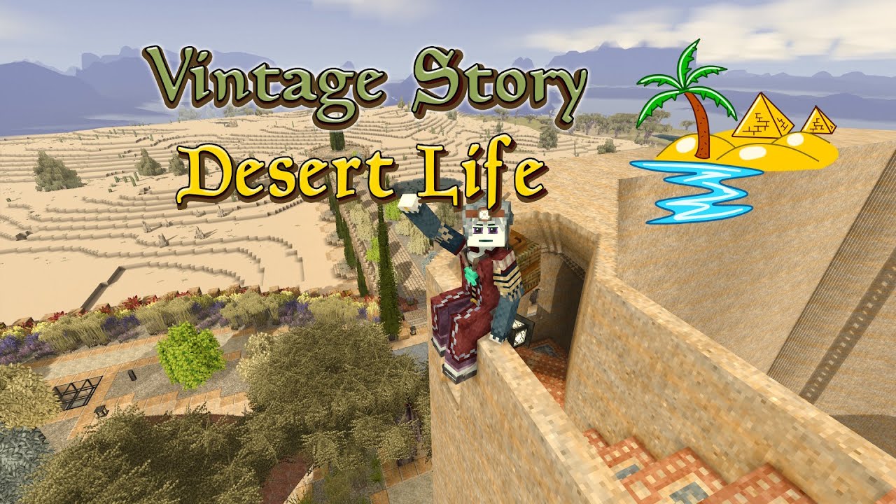 Vintage Story Desert Life Ep 269: Phinishing Phil's Phancy Phlight of Ph... Stairs!