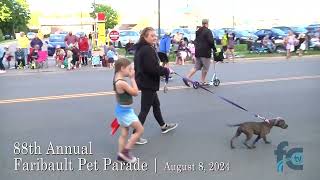 Faribault Pet Parade - August 8, 2024