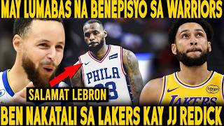 MAY LUMUTANG NA BENEPISYO SA WARRIORS ANG PAGPIRMA NI LEBRON SA SIXERS! SIMONS NALINK SA LAKERS!