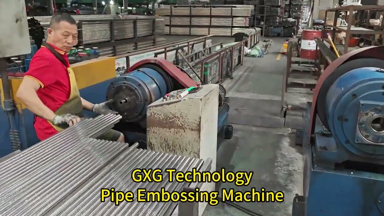 GXG Technology Pipe Embossing Machine