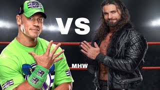 MHW Seth Rollins Vs John Cena No DQ