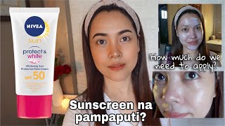 bespotten 鍔 Outlook Nivea Whitening Sun Protection Review - YouTube