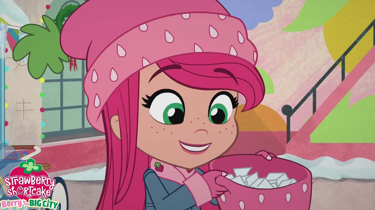 Berry in the Big City 🍓 Strawberry's Secret Gift! 🍓 Strawberry Shortcake 🍓 Cartoons for Kids