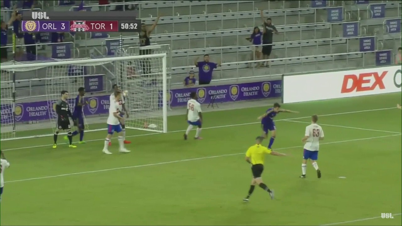 Match Highlights: Toronto FC II at Orlando City B - April 4, 2017 drew moore football