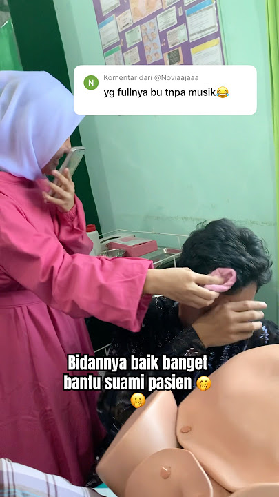 Bidannya baik banget #shortvideo #kesehariansekolah #melahirkan