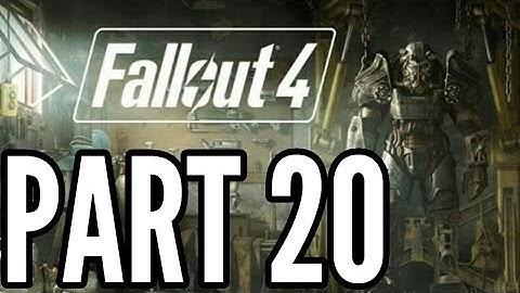 FALLOUT 4 Gameplay Walkthrough Part 20 "Memory Interrupted" (With Commentary)