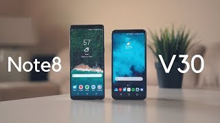 LG V30 vs Galaxy Note8: Battle of the Fall flagships