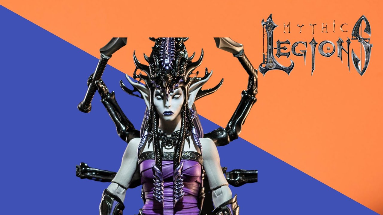 Four Horsemen Mythic Legions Illythia Figure Review - YouTube