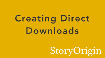 Create Direct Downloads on StoryOrigin