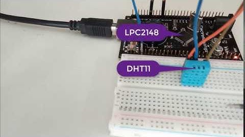 DHT11 interfacing to ARM LCP2148