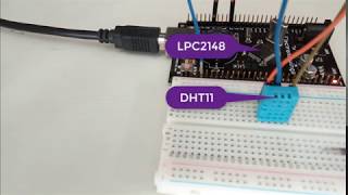 Dht11 Interfacing To Arm Lcp2148