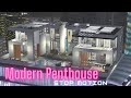 Modern Penthouse | Stop Motion | The Sims 4 Speed Build | Lucia Ivy | City Living |