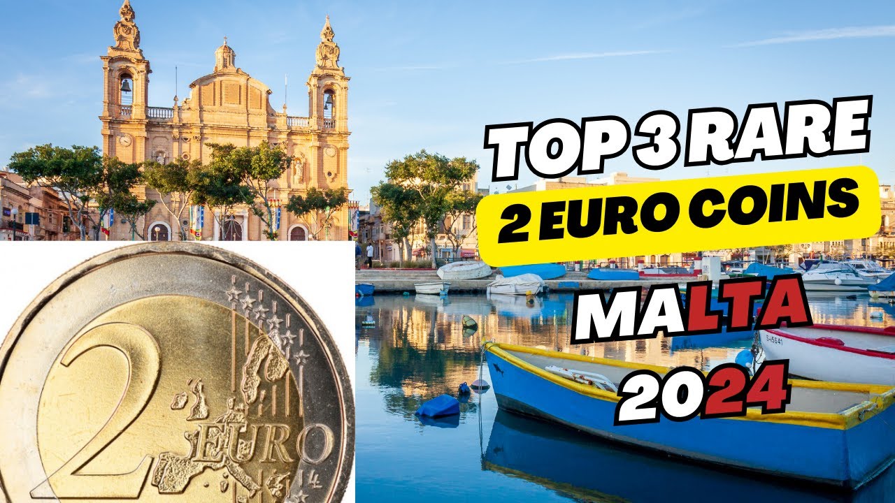 🔥 Top 3 Rare 2 Euro Coins from Malta – 2024! 🇲🇹💰