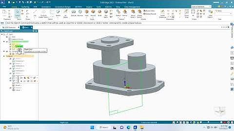 Solid Edge 2023 Tutorial - 3D Modeling for beginner EP.26