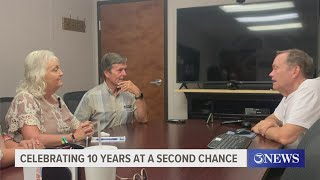 He died of a heart attack 10 years ago. A new treatment at the time brought him back to life.