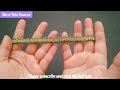Bileklik Yapımı | Boncuktan Bileklik Yapımı | How to make beaded bracelet?